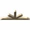 Ekena Millwork Saratoga Rough Sawn Timber Gable Bracket, Douglas Fir, 84"W x 31"H x 6"D x 6"F, 9/12 Pitch GBW084X31X0606SAR00RDF - alternate 2
